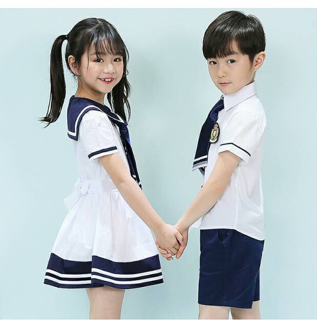 Kids uniform (kd003) Seifuku japan korean seragam sekolah anak cosplay