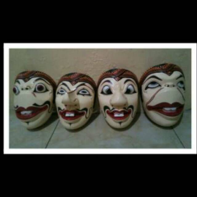 Topeng PUNOKAWAN 1 set KESENIAN Tari