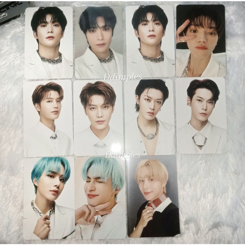 MD The Link Fortune Card Selca Jaehyun Taeyong Jungwoo Doyoung Yuta Taeil Scratch Card Classic NCT 1