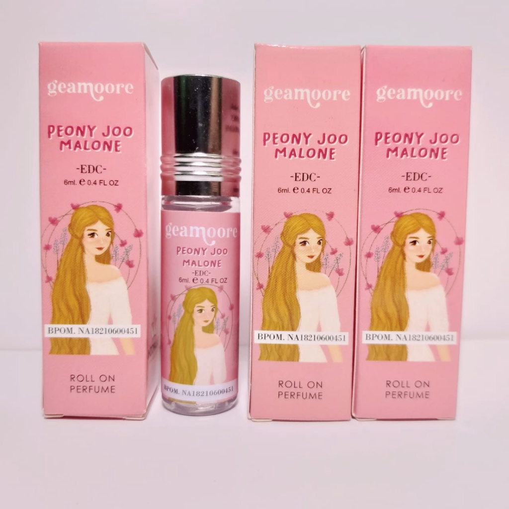 Parfum Geamoore Baby Baccarat Roll On 6ml Original Dengan Box Bisa COD BPOM Tersertifikasi