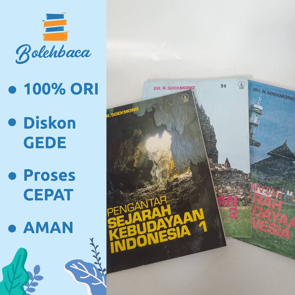 Jual Pengantar Sejarah Kebudayaan Jilid Oleh Soekmono Kanisius