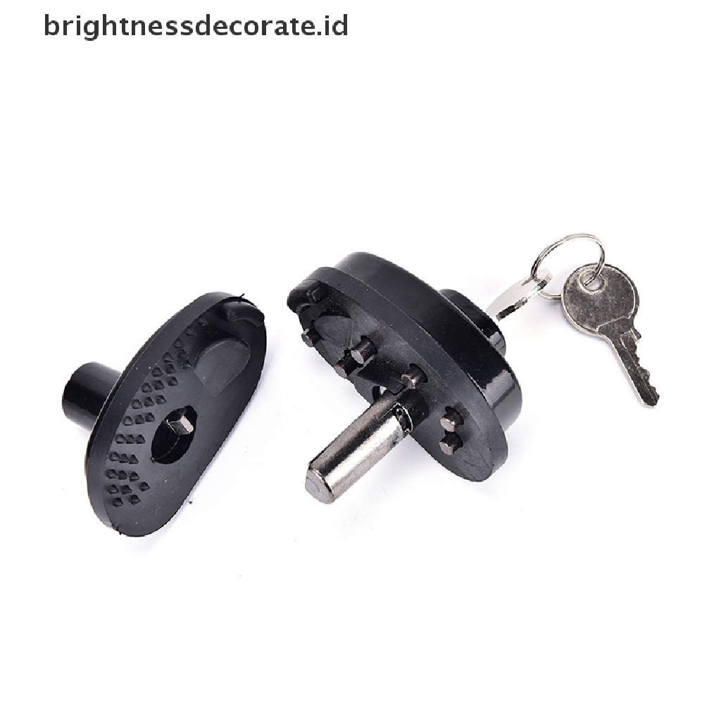 1pc Trigger Lock Bahan Zinc Alloy Dengan 2 Kunci Untuk Senapan Shotgun