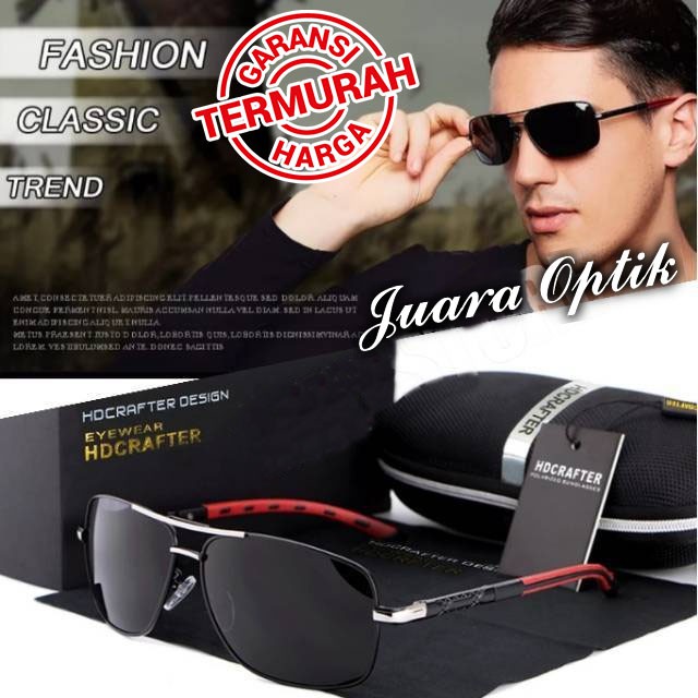Kacamata Anti Silau UV400 Polarized Pria Wanita 8724 Porsche Design P8724 sunglass optik