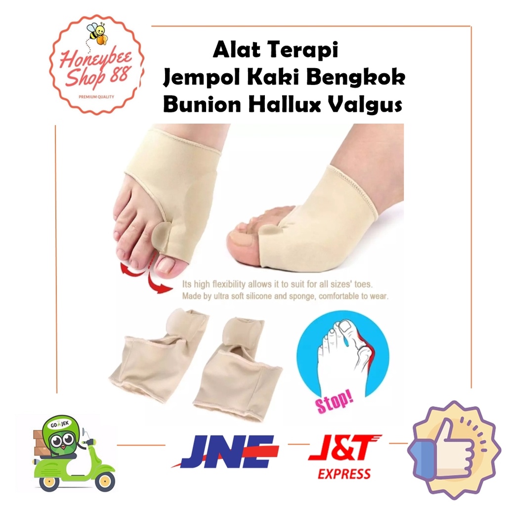 ALAT TERAPI KOREKTOR TULANG JEMPOL KAKI BENGKOK PELINDUNG KAKI MATA IKAN BUNION HALLUX ORTHOTICS