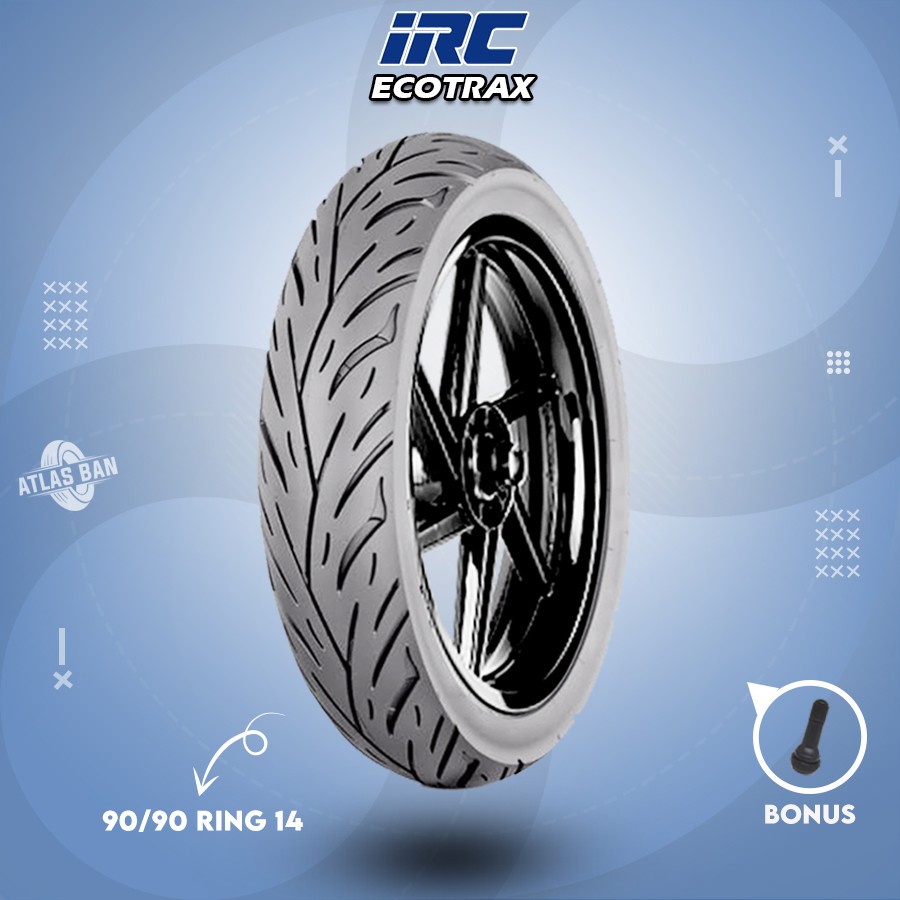 Ban Belakang Tubles Motor Matic HONDA BEAT, VARIO IRC ECOTRAX 90/90 Ring 14 Tubles