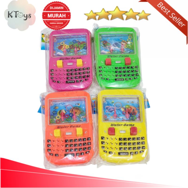 water game gimbot air motif BB jadul banget masukkan ring ke tengah tongkat