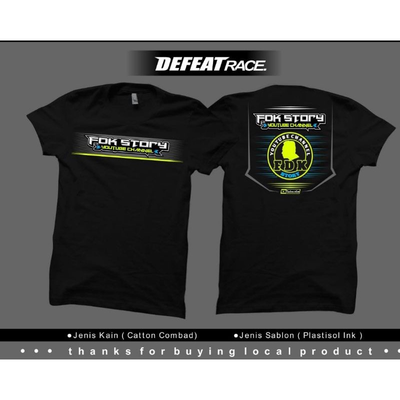 Kaos Original FDK Story by FDK Clothing