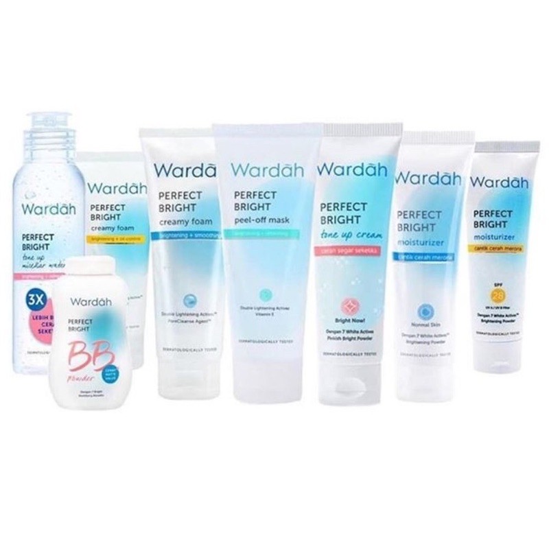 Wardah Perfect Bright Series Package ( PAKET LENGKAP / SATUAN )