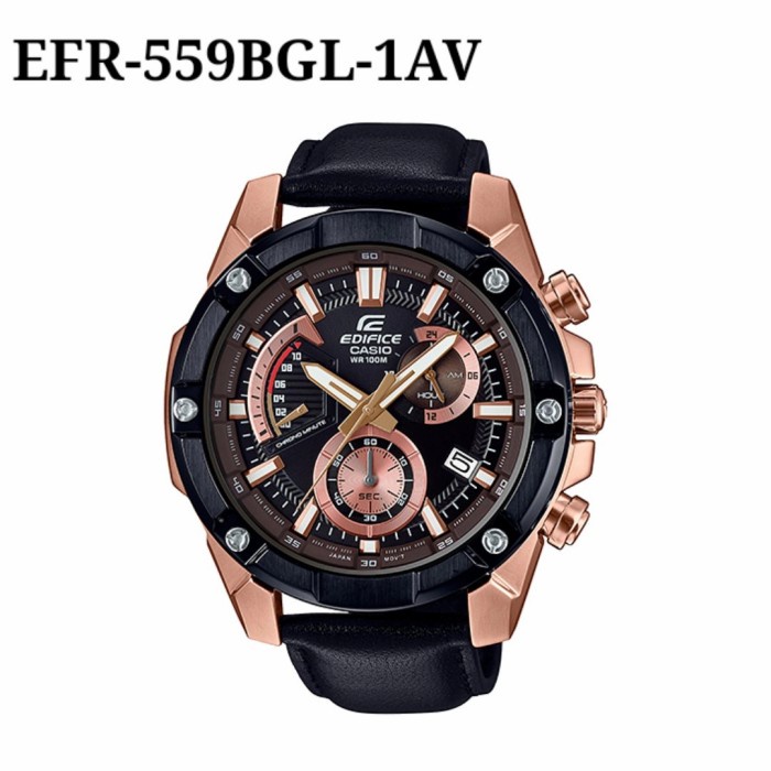 Jam Tangan Pria casio edifice EFR-559 original bm