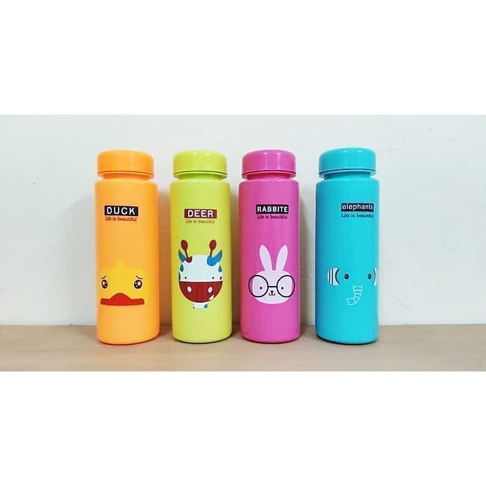 NEW MY BOTTLE ANIMAL 500 ML TEMPAT BOTOL AIR MINUM ANAK KARAKTER HEWAN