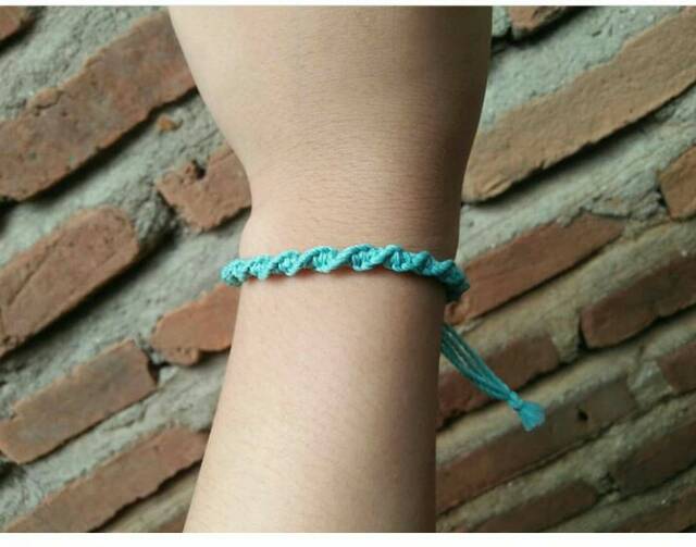 GELANG RAJUT / GELANG TALI / GELANG SIMPLE / GELANG MACRAME