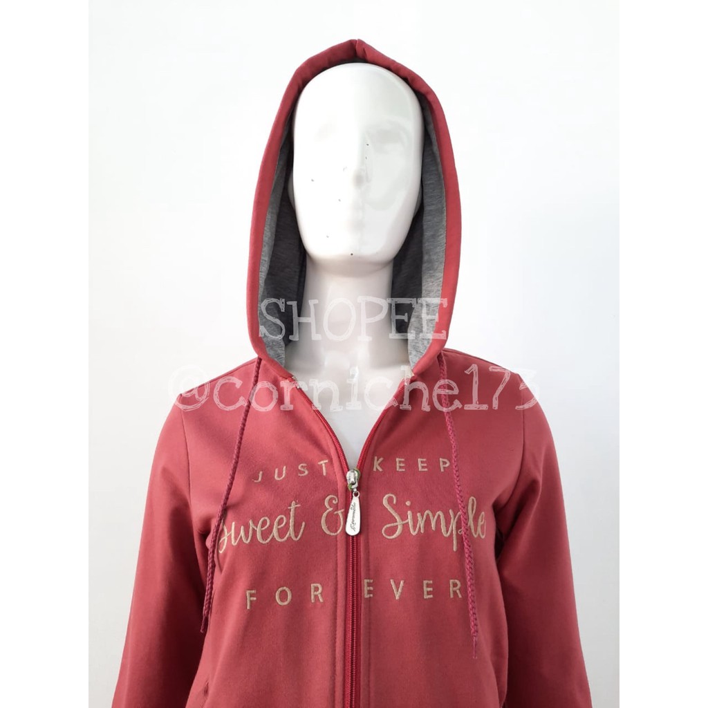 Corniche Rey Jacket (Cream or Marsala) - TS33074