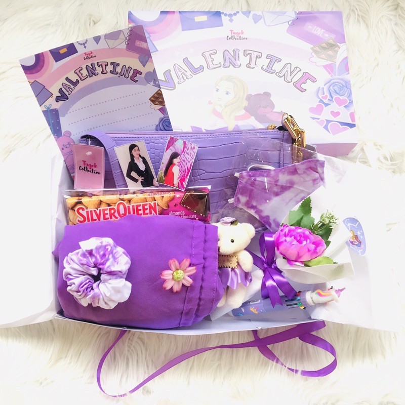 

TC | PAKET VALENTINE LILAC SERIES | HADIAH VALENTINE