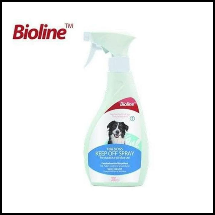 Jual Bioline Keep Off Spray For Dogs 300Ml Spray Anti Cakaran Anjing