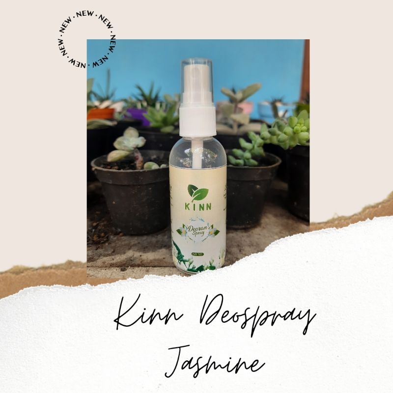 Kinn Deospray Varian Jasmine Deodoran Spray Penghilang Bau Badan Deodoran Tawas Deodorant Alami Peng