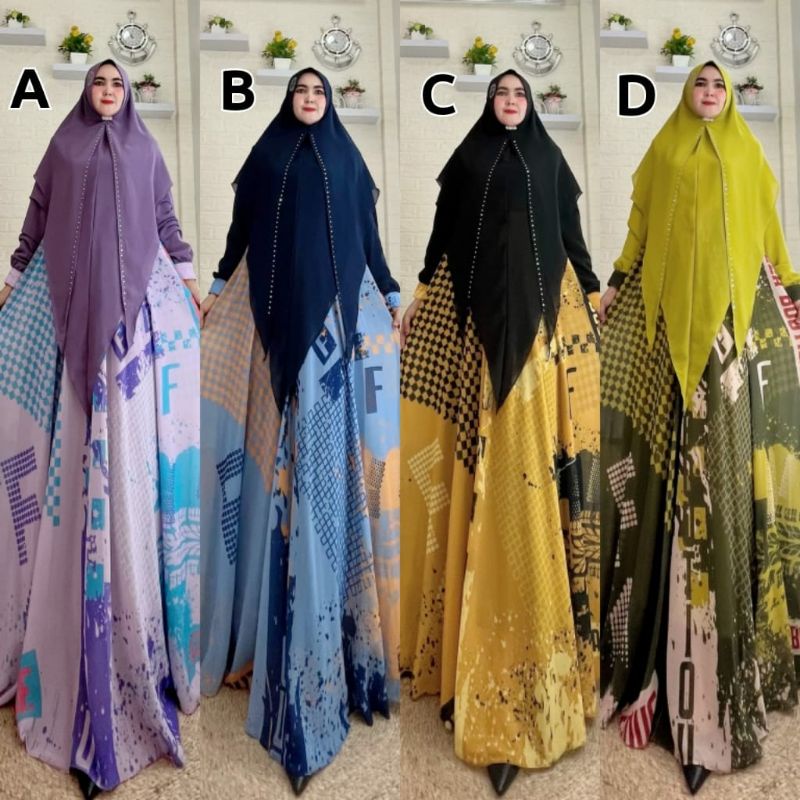 RAYYA SYARI BY FAZZA GAMIS SYARI TERBARU GAMIS SYARI ORIGINAL BAJU SYARI SET SYARI CERUTY