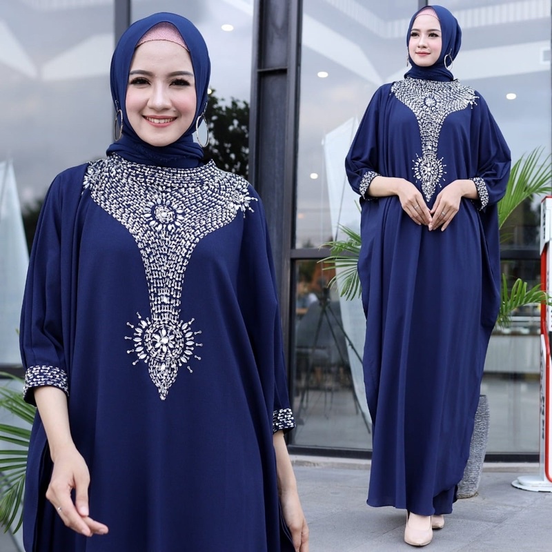 HOPYLOVY - Kaftan Wanita Terbaru Kombinasi Payet Citra