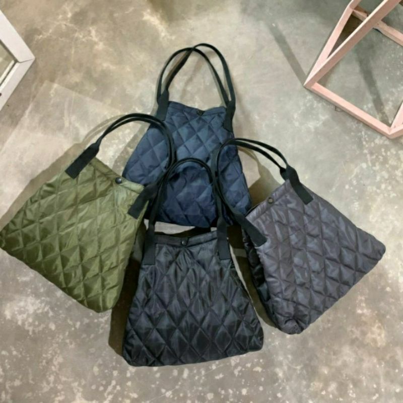 ONIGIRI BAG | quilting bag | puff bag