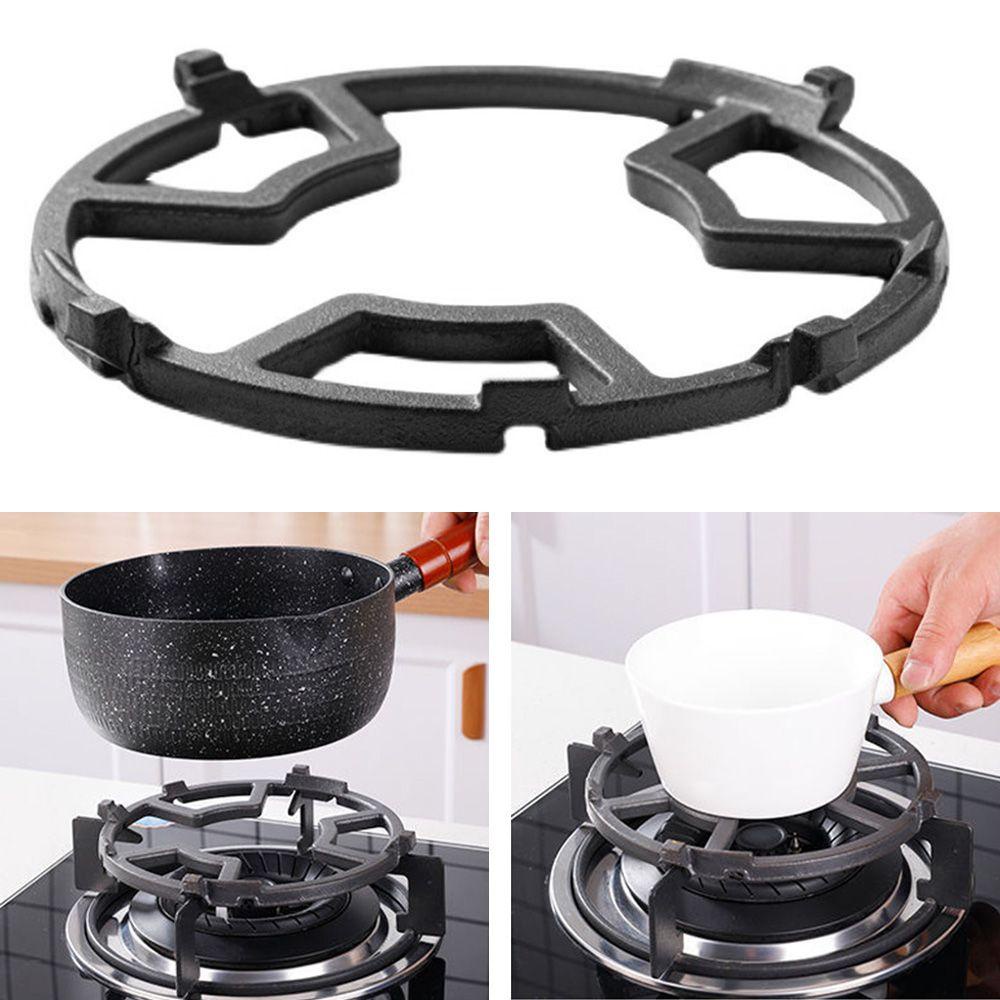 Preva Stove Trivets Cast Iron Universal Milk Pot Holder Tempat Dudukan Panci Penutup Kompor Gas