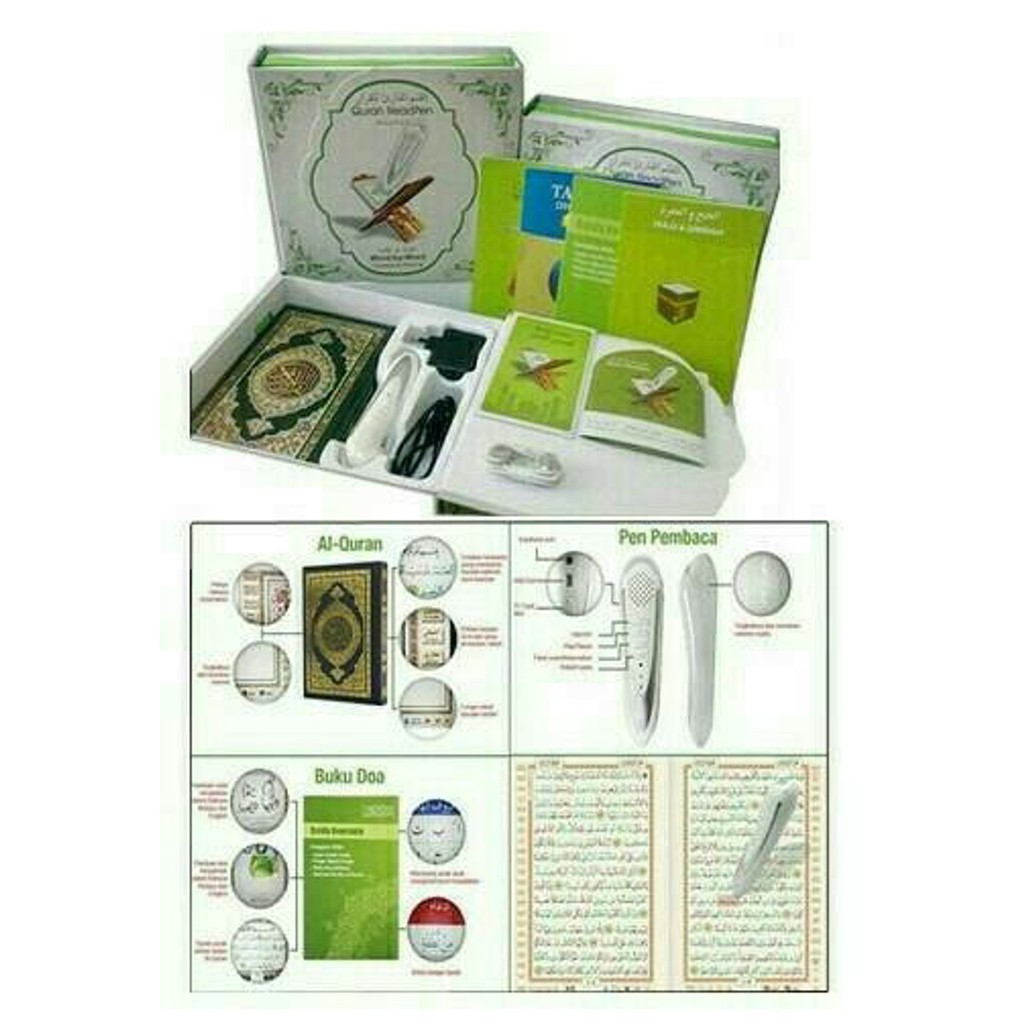 PROMOOO.. Al-Quran PQ 15 Bahasa INDONESIA / Digital Pen Al-Quran PQ 15