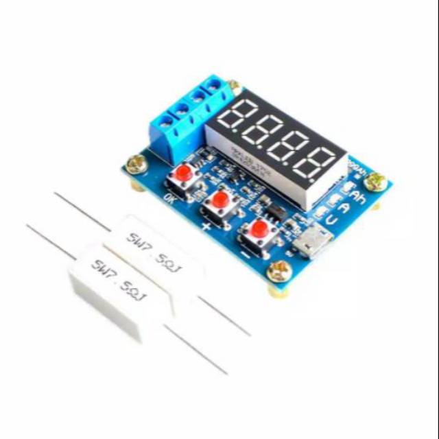 Zhiyu Modul ZB2L3 Alat Tester Kapasitas MAh AH Baterai 18650 Li-ion