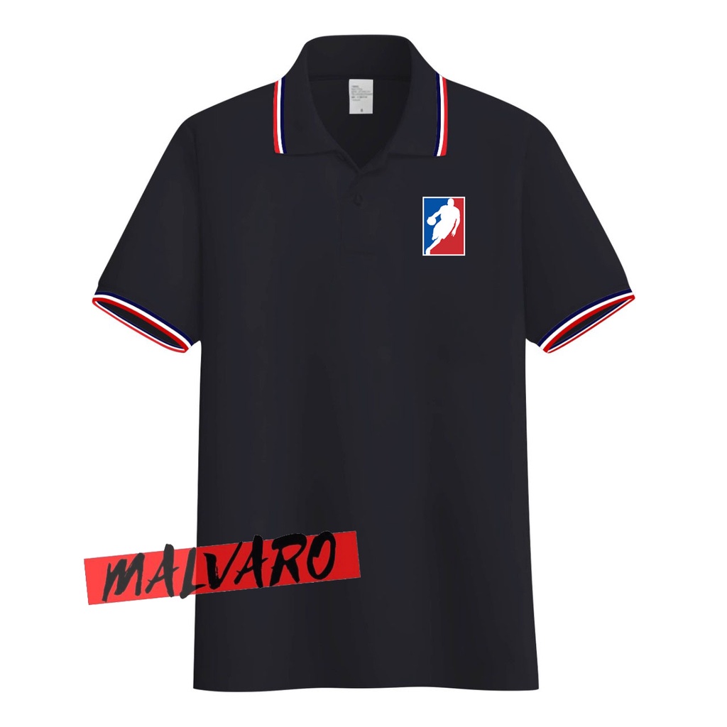 MALVARO Polo Shirt / Polo List / Kaos Kerah Pria / Kaos Polo / Tshirt Pria N-8 (CL)