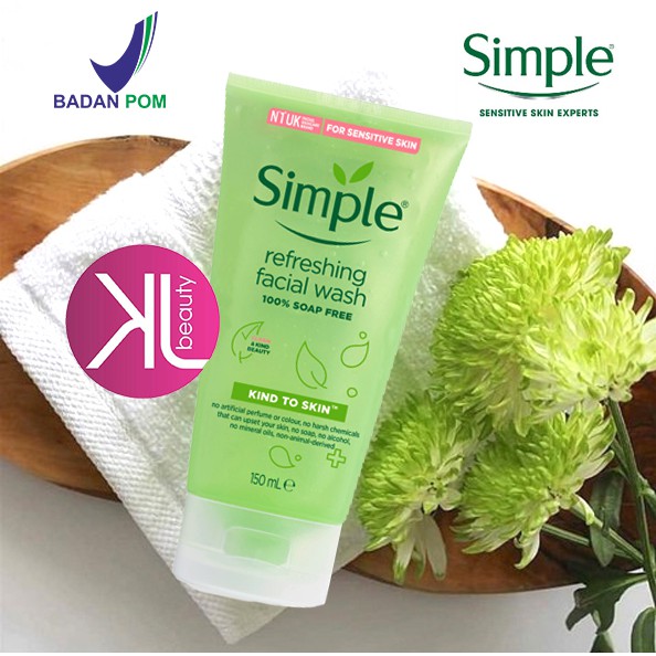 Jual Kemasan Baru Simple Facial Wash Gel Refreshing Indonesiashopee