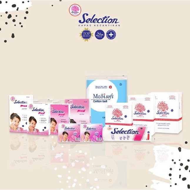 Selection Facial Cotton - Kapas Wajah