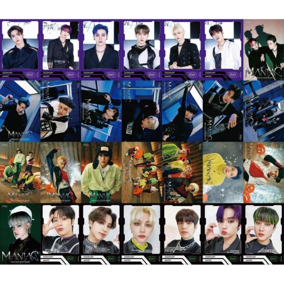 55pcs Kartu Foto Lomo Kpop Stray Kids Album