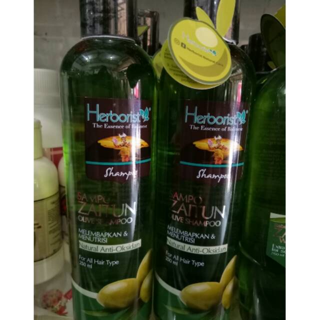 HERBORIST ZAITUN shampo//body lotion//minyak zaitun//body butter//face mask//bar soap