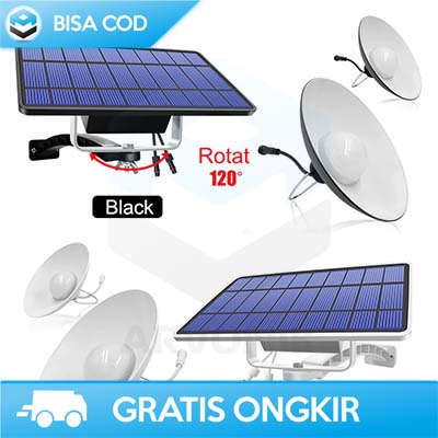 LAMPU LED TENAGA SOLAR PANEL SURYA OUTDOOR BY AMARYLLIS WATERPROOF ORI