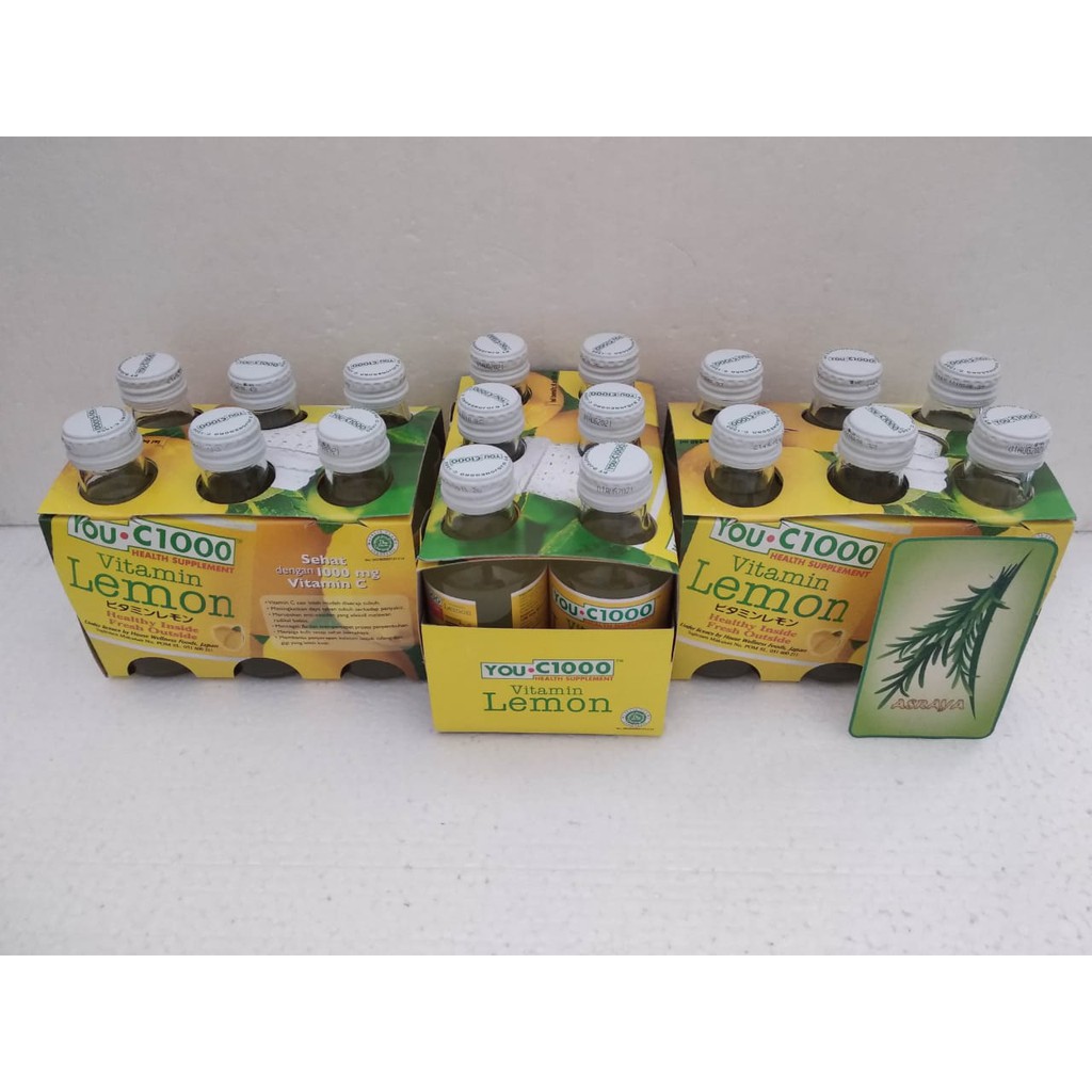 Ori You C1000 Uc 1000 Vitamin C Lemon 140ml Shopee Indonesia