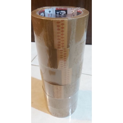 

LAKBAN COKLAT 90 YARD x 48mm MURAH (1 ROLL = 6 PCS) MERK T7