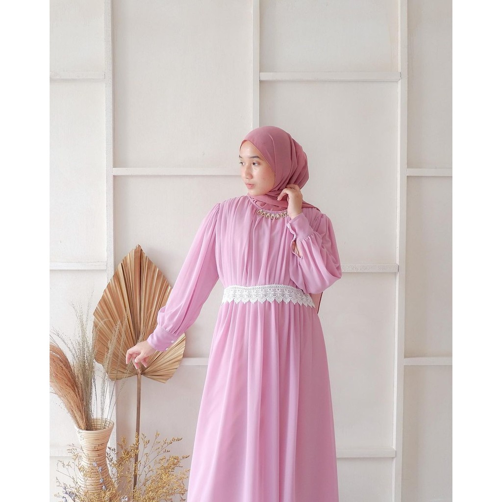 Claris Signature Dress/Dress Payet Ld 115/Dress Ceruti Payet/Dress Kondangan/Dress Tile Seragaman