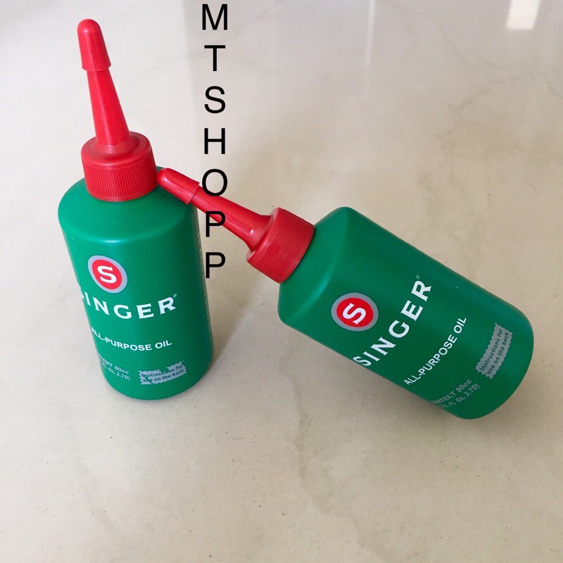 Minyak mesin Singer  80cc pelumas mesin