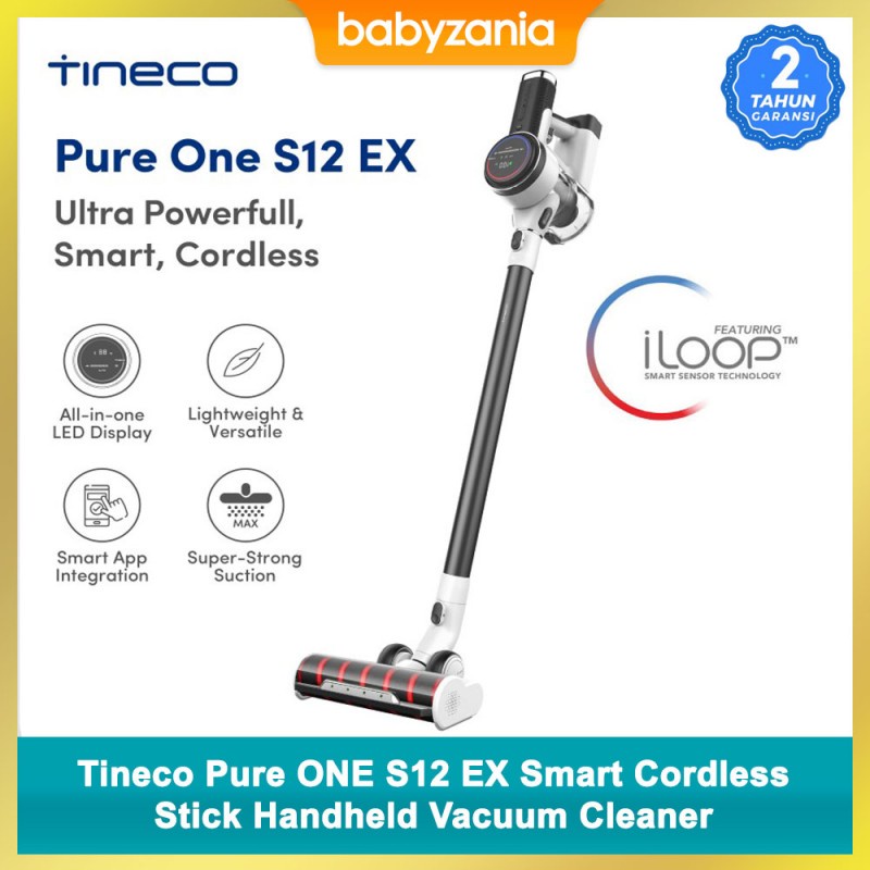 Tineco Pure ONE S12 EX Smart Cordless Stick Handheld Vacuum Cleaner
