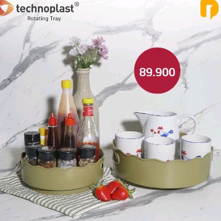 Tempat Bumbu Putar Technoplast Rotating Tray