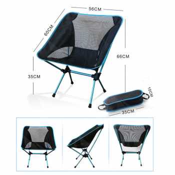 Kursi Lipat Outdoor Portable Memancing Berkemah Folding Chair