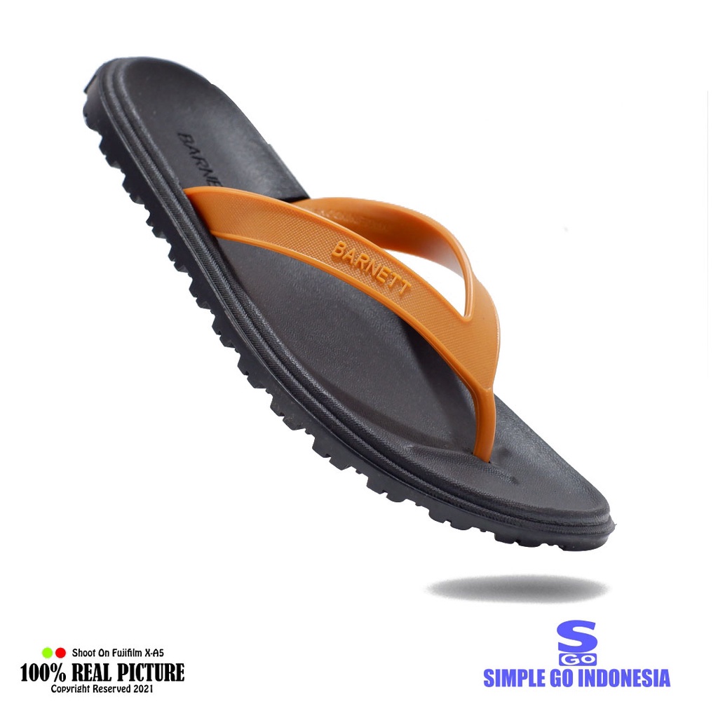 Sendal jepit distro karet pria original sandal jepit cowok laki-laki dewasa model slide flipflop branded kwalitas import casual Barnett Aero promo murah keren cod pas lebaran 38-43