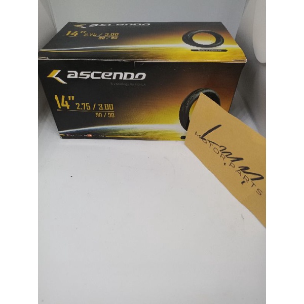 Ban dalam Motor Matic Belakang Ring 14 275/300 14 90/90 14 Ascendo