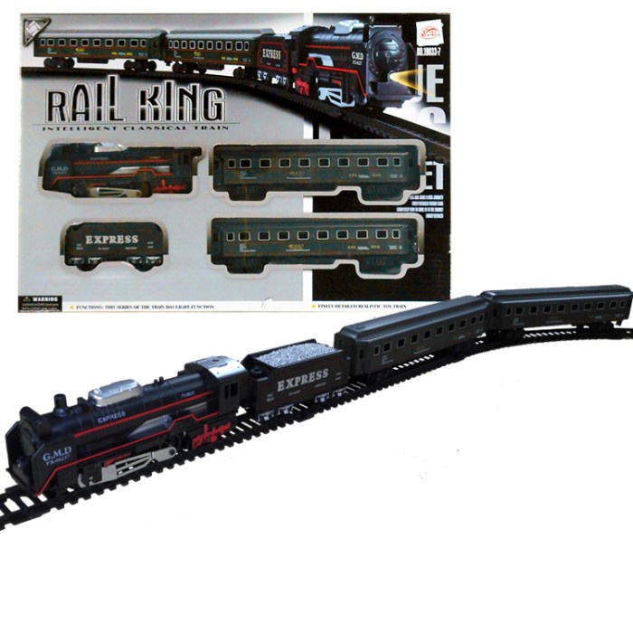 MAINAN KERETA API RAIL KING 18 PIECES / MAINAN KERETA API RAIL KING 19 PIECES / MAINAN KERETA API RA