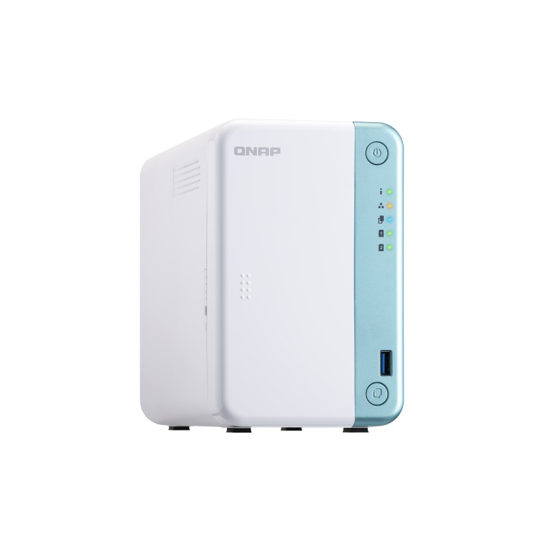 QNAP TS-251D-8G 8GB RAM 2Bay NAS EXC DISK Intel Celeron Quad Core NAS