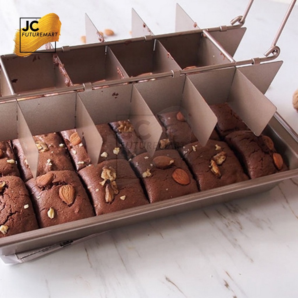 LOYANG BROWNIES | BROWNIE PAN NON STICK 18 SEKAT