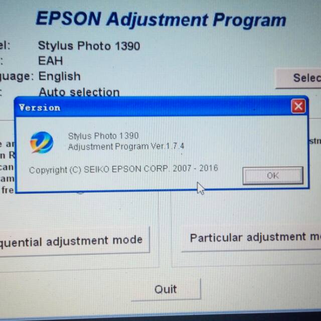 

Reseter epson 1390 board kecil unlimited reset