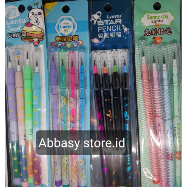 

LANTU PENSIL 2B ISI ULANG BERMOTIF