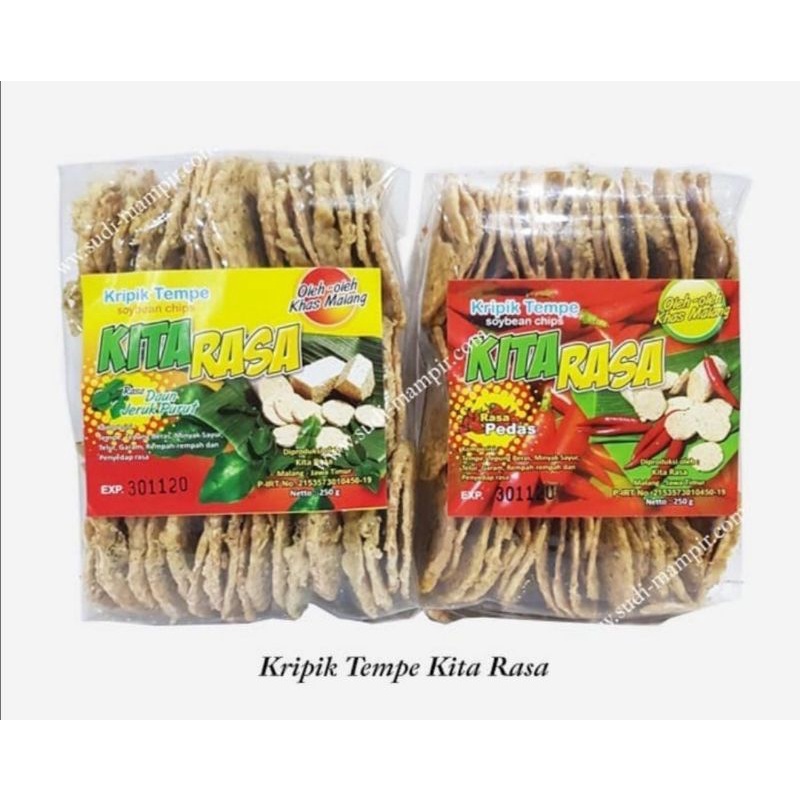 

keripik kripik tempe kita rasa khusus instamt