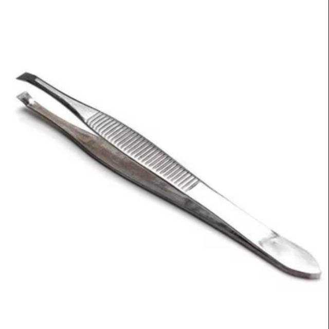 Pinset Uban Stainless / Pinset Cabut Bulu / Penjepit Bulu Rambut / Pinset Penjepit Bulu Ketiak