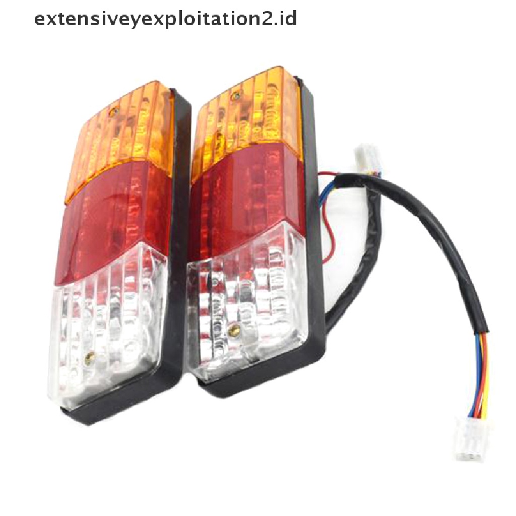 (Hotter) Lampu Sein Stop Motor Led 12v 3warna Waterproof