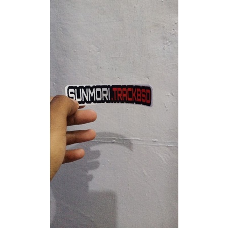 

Cutting stiker SUNMORI.TRACKBSD, dapet 5 pcs