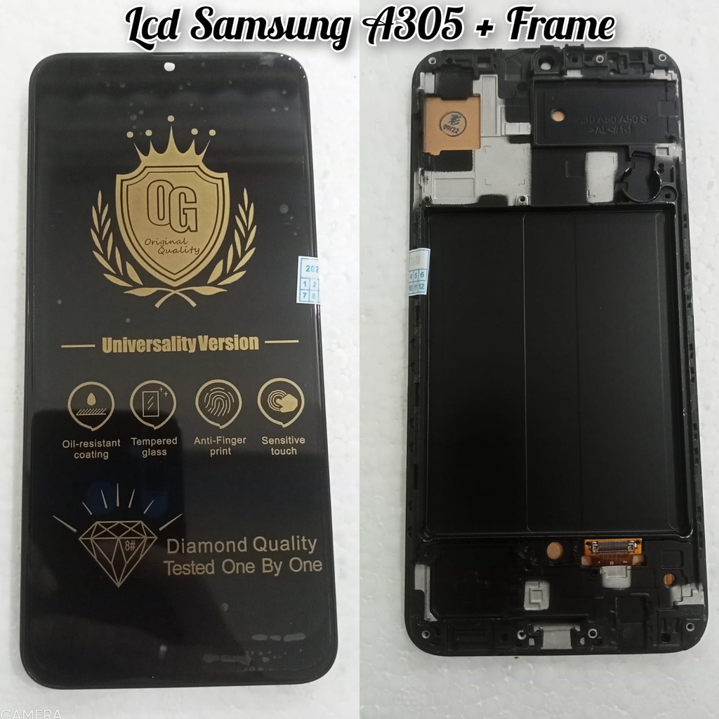 Lcd Plus Frame Samsung A30 A305 Lcd set + Frame Samsung A305 Oncell
